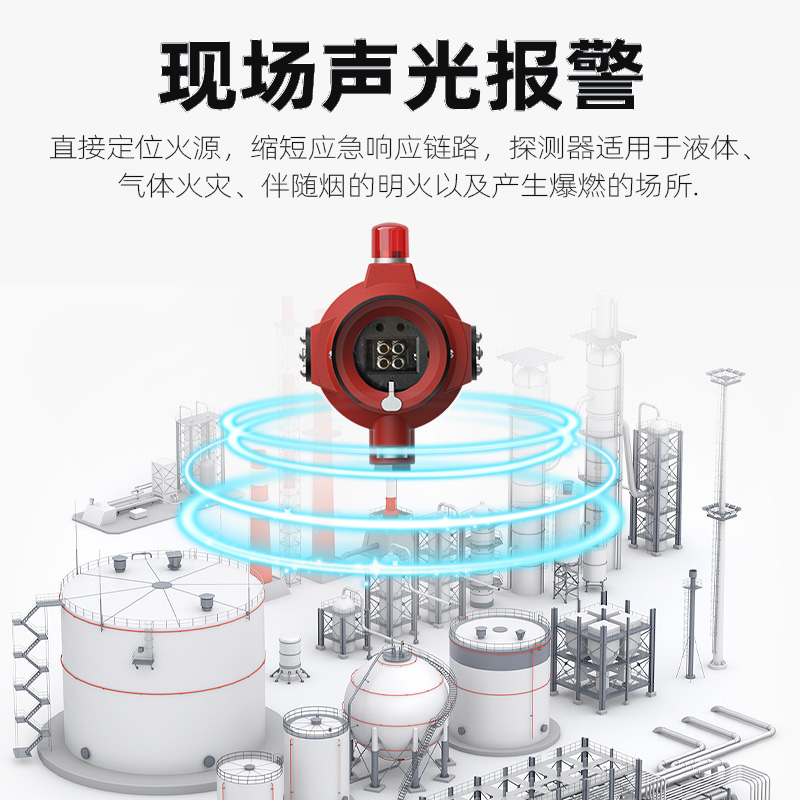 GSS800B-IR2/UV点型红外/紫外火焰探测器(双红单紫,隔爆型)